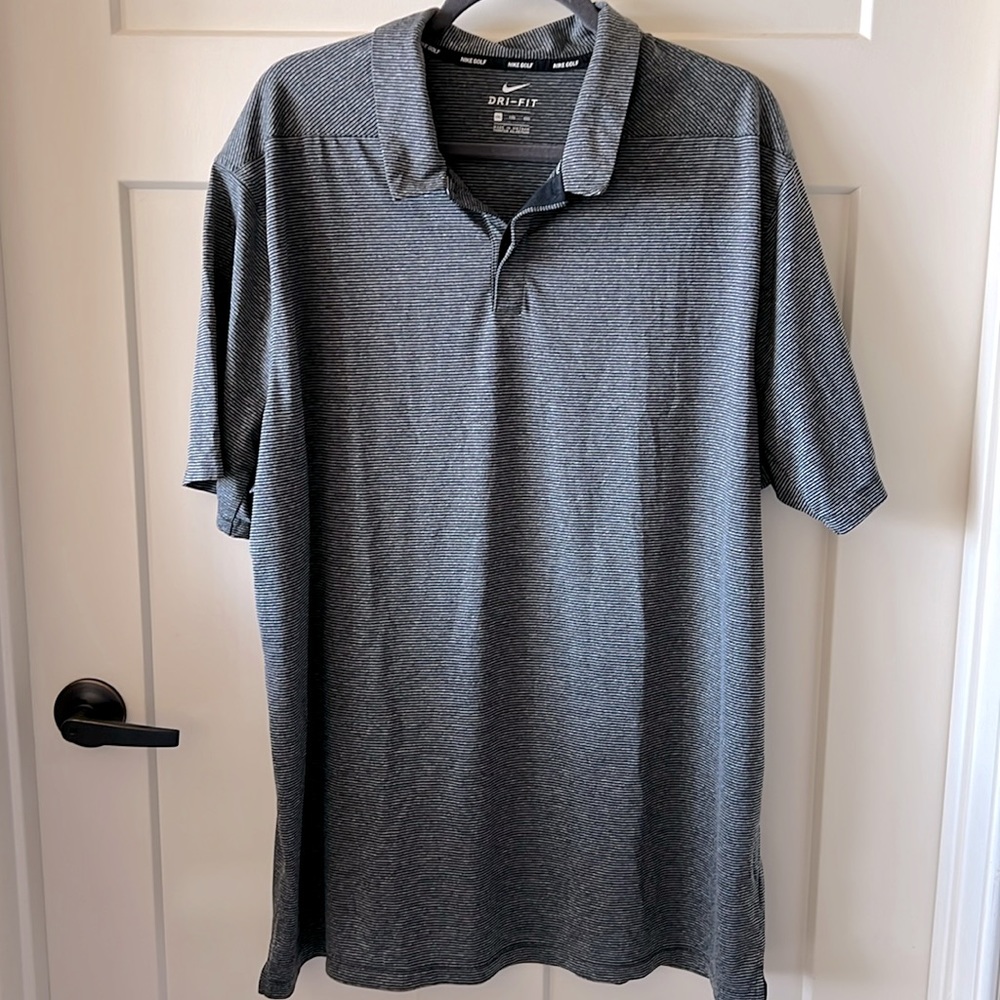 Nike Striped Golf Shirt